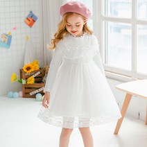 노블엔젤 여아용 레이스 원피스 No 5599