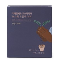 카페뮤제오 코스타리카 보스퀘 드립백커피, 12g, 12개