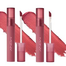 맥퀸뉴욕 베이크드 벨벳 틴트 4g, 4 베이크드 무화과, 2개