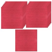 비방염 셀프 방음보드, 레드, 12개