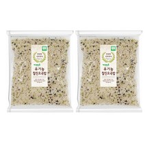 푸른들판 유기농 5곡 찰진 영양밥, 1kg, 2개