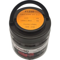 이노공구 직결나사 와셔머리 흑색 4.2 x 38 mm 1250, 1개