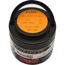 이노공구 접시머리 스텐 직결나사 4.2 x 38 mm 1289, 1개