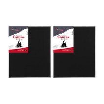 아트메이트 캔버스 블랙 F형 2p, 면천