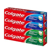 콜게이트 치약 플레이버 175g x 2p + 쿨민트 175g x 2p, 1세트