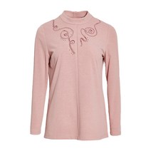 벨리시앙 자수 저지 블라우스 BL9304