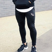 VQ 남성용 짐웨어 머슬핏 조거 트레이닝 하의