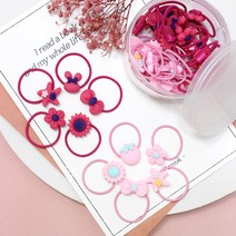 비단길 여아용 마샤 머리끈 40p 세트