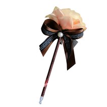 유앤미 플라워 볼펜, 라이트옐로우, 1개