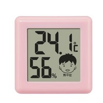 드레텍 미니 온습도계 O-282, 핑크