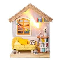 꼬미딜 DIY 미니어처하우스 소형 07 망고 스무디 + 제작도구, 혼합색상