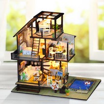 꼬미딜 DIY 미니어처하우스 2020 027 시애틀 휴가 + 제작도구, 혼합색상