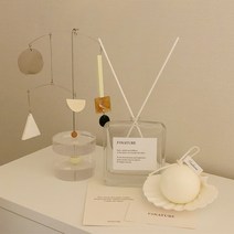 FSNATURE 오브제 사각디퓨저 100ml, 피오니