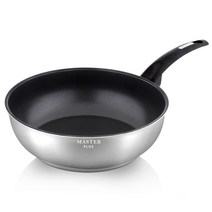 쉐프웨이 마스터 플러스 IH 인덕션 프릭션 스텐 궁중팬, 28cm, 1개