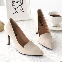 멜팅나인 여성용 누박 정장구두 SB2014 9.5cm