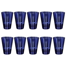 업소용 급식용 물컵 PC100DMC 270ml, 청색, 10개