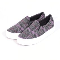 이즈클래식 W모직 체크 슬립온 28571