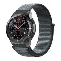 코쿼드 42mm 갤럭시 워치 기어 액티브 시계줄 스포츠 루프밴드 20mm, 스톰그레이, 1개