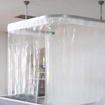 메종텍스타일 0.17T 우레탄 비말차단방지 방풍 방한 비닐커튼, 1개