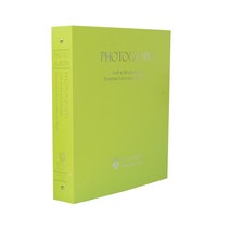 블랙 접착식 로얄 사진 앨범 버전 3, LIME(AB0011), 40매