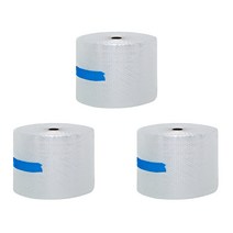 글로제닉 포장 뽁뽁이 33cm x 50m x 0.02mm, 투명, 3롤
