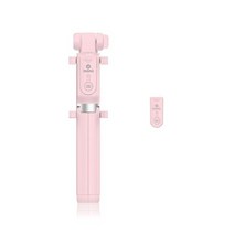 아이모노 스마트폰 블루투스 삼각대 셀카봉, 단일상품(핑크)