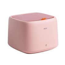 딩동펫 반려동물 밀폐형 사료보관통, 핑크