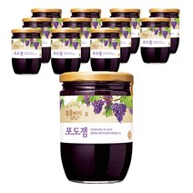 복음자리 포도잼, 620g, 12개