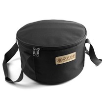 800도씨 전용 샤브샤브 냄비 보관가방 25cm, 블랙, 1개