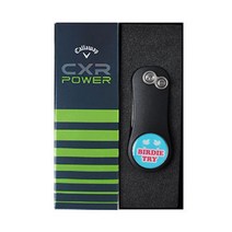 캘러웨이 CXR POWER 골프공 2피스 3구 + 피치픽스 비틀 세트, 골프공(화이트), 피치픽스(블랙), 1세트