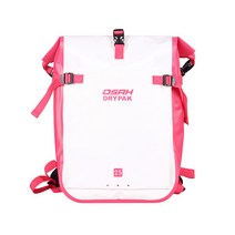 OSAH 드라이팩 썸머 스노쿨링 비치백팩 25L DBP-B25, 화이트핑크 (DBP-B25WP)