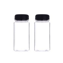보틀트리 무지 미니 트라이탄 마이보틀 2p, 블랙, 350ml