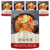 참스토리 부대찌개, 500g, 5개