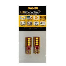 반디 LED SM3 2009년 이후 차량용 화장거울등, 깨끗한 화이트, 2개