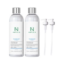 앰플엔 히알루론샷 토너 대용량 600ml x 2p + 토너 펌프 2p, 1세트