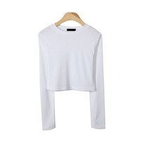 스투스 여성용 슬림 크롭 티셔츠 T5958K0C