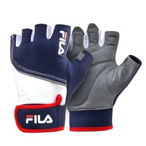 휠라 FIT 휘트니스 글러브 코어, 네이비 + 그레이