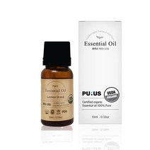 퓨어스 유기농 레몬그라스오일, 1개, 10ml