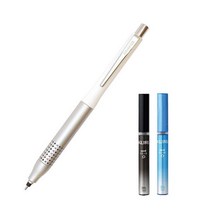 유니 쿠루토가 어드밴스 업그레이드 샤프 화이트 M5-1030 + 쿠루토가 전용 샤프심 HB 2P세트, 1세트, 0.5mm