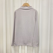 안다로미 여성용 티파니 반폴 긴 소매 티
