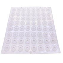 3M 범폰 미끄럼방지 스티커 반투명 A0032 64p, 1개