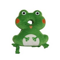 아꼬모베베 유아용 머리쿵 보호대, 개구리(그린), 1개