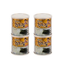 광천김 달인 김병만 재래 캔김, 30g, 4개