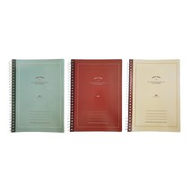 희망노트 DAILY 유선 스프링 노트 대 3종 세트, 1세트