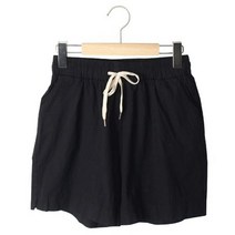 여성용 아리카 린넨 밴딩 반바지 PT7119K13