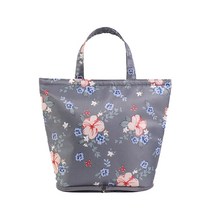 대용량 접이식 휴대용 도시락 피크닉 가방, 06