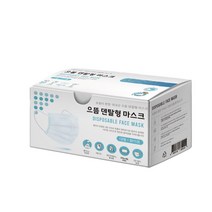 으뜸 덴탈 마스크 대형 화이트 50매, 50개입, 1개