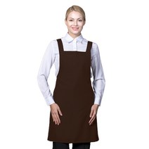 민자 앞치마, 갈색(AB1082), 1개