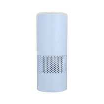 에어보스비 충전식 휴대용 LED 공기청정기 스카이블루 + 케이블