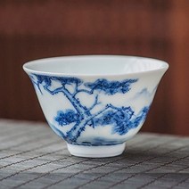 경덕진 청화 송죽매 찻잔, 송, 1개